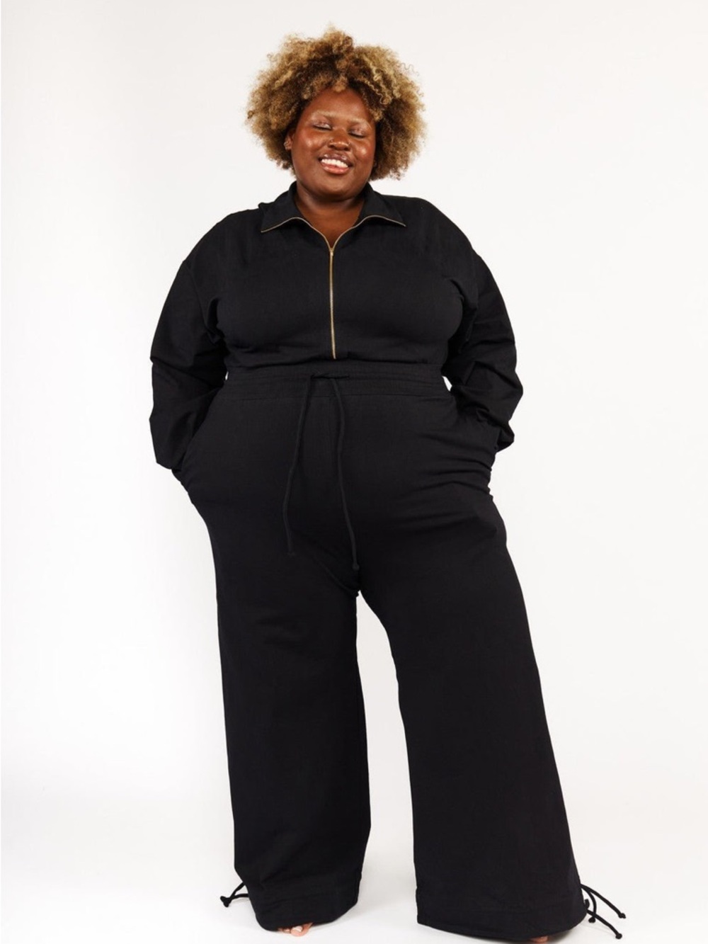 MANNERS LONDON Balinese Lace Boiler Suit in Black - Picture 7 of 9